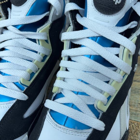 Reebok Shaq Attack Orlando Magic White Blue Black GX3881 Mens Size 8.5 New Rare main image 4